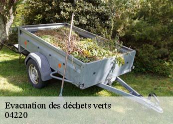 Evacuation des déchets verts 04220