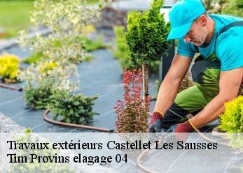 Travaux extérieurs  castellet-les-sausses-04320 Tim Provins elagage 04